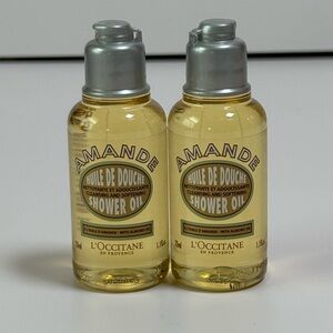 Loccitane Cleanser Shower Almond Oil 35ml x2 NEW